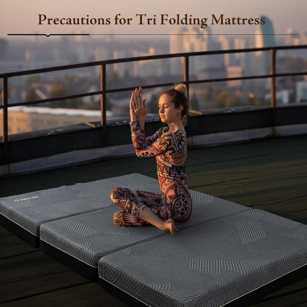 Queen Size 6 Inch Folding Mattress B54106