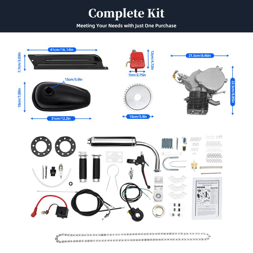 100CC 2 Stroke Bicycle Engine Kit B374