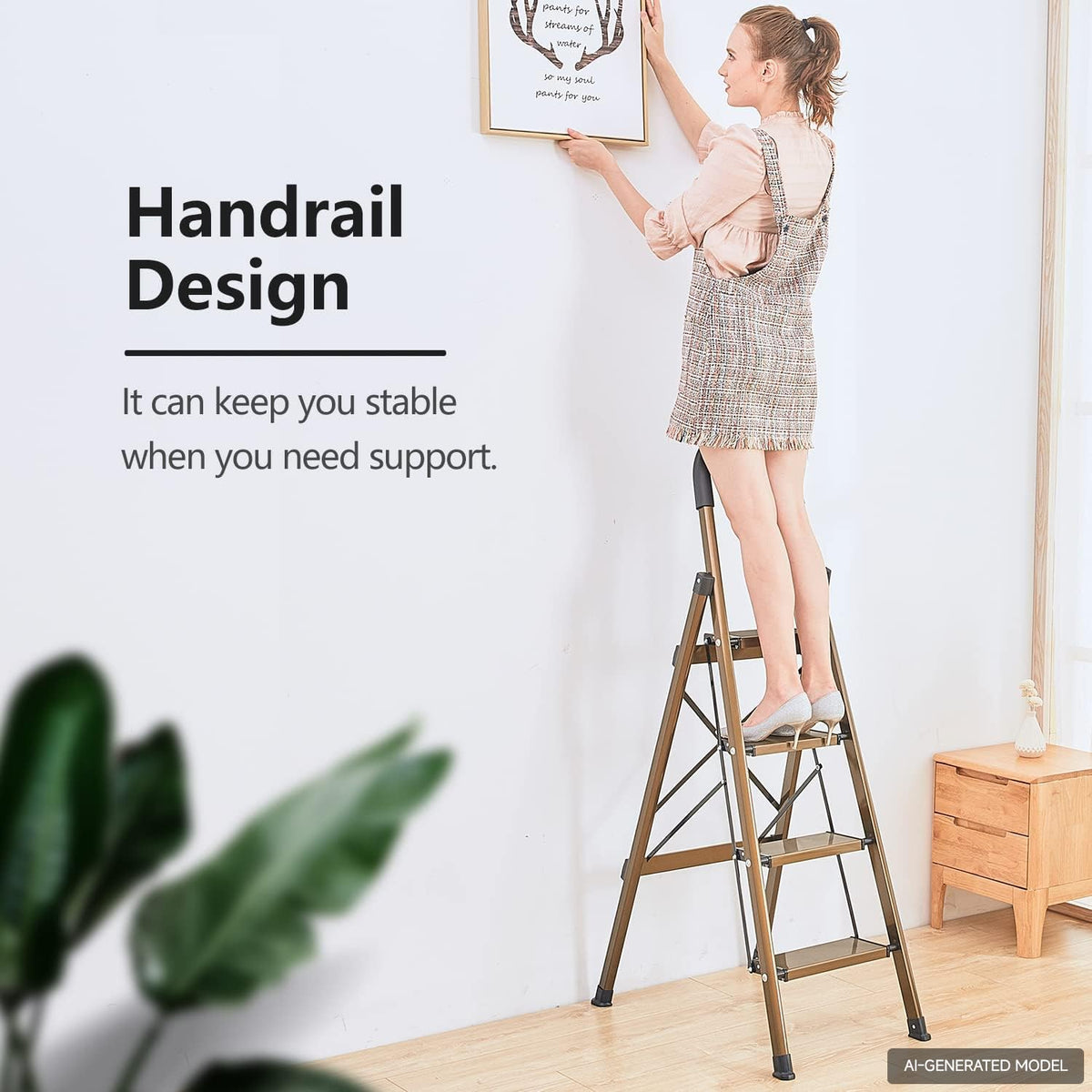 4 Step Folding Step Stool D61191