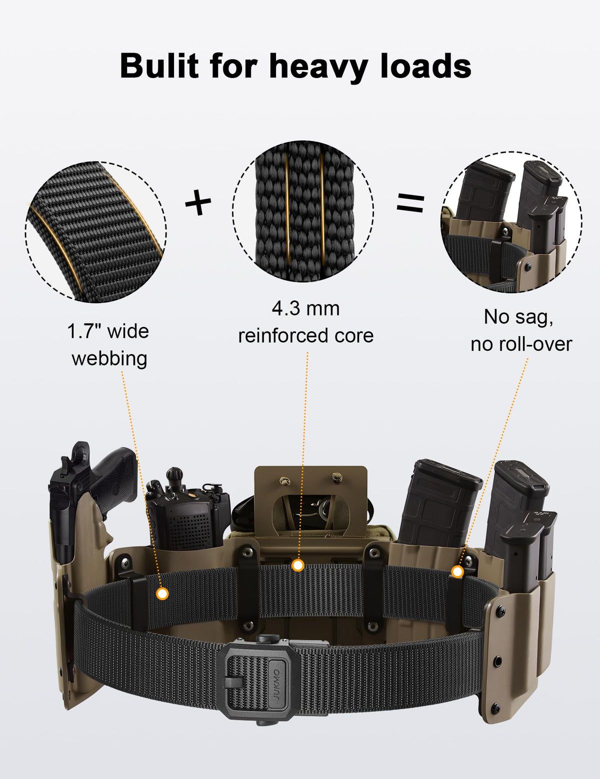 Men's 1.7" Tactical Belt R336886