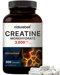 Creatine Monohydrate Capsules 3,000mg 300 Count H615