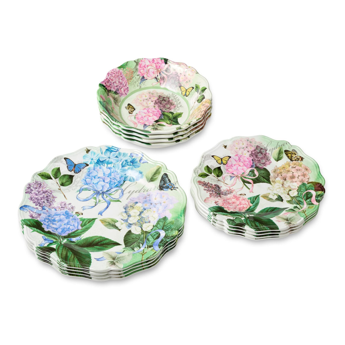 Melamine 12-Piece Dinnerware Set Service for 4 K904231