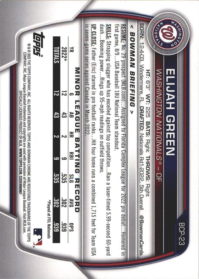 Baseball Card G4138