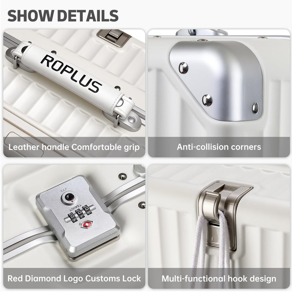Aluminium Frame Carry on Luggage with TSA Lock S7887