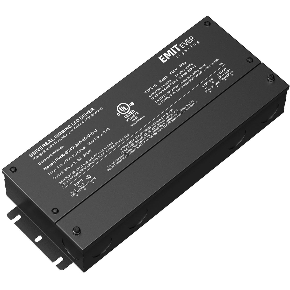 200W 24V Dimmable LED Driver F779