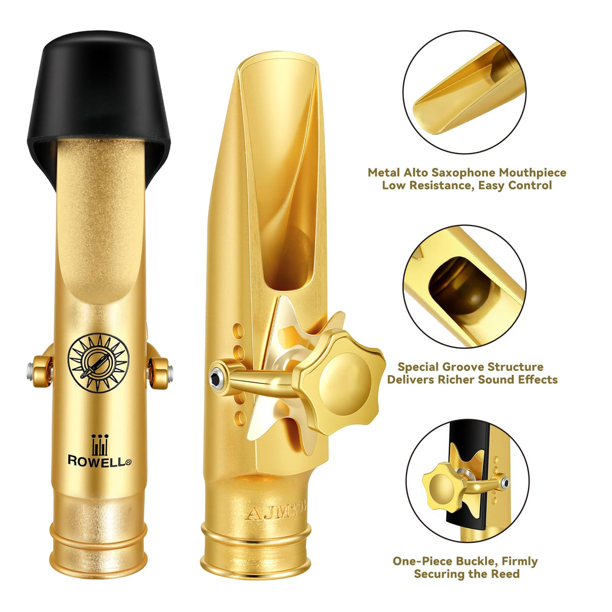 Alto Saxophone Metal Mouthpiece U91806
