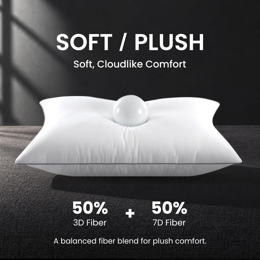 King Size Set of 2 Bed Pillows R904370