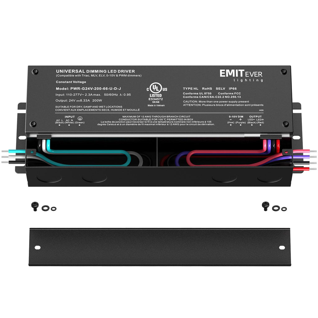 200W 24V Dimmable LED Driver F779