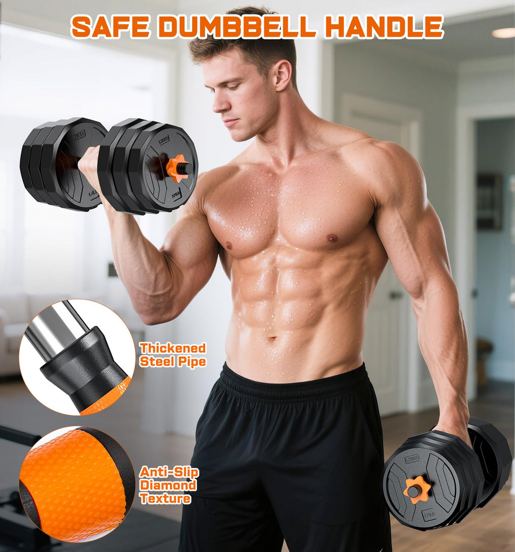 Adjustable Dumbbell Set with Connector P404