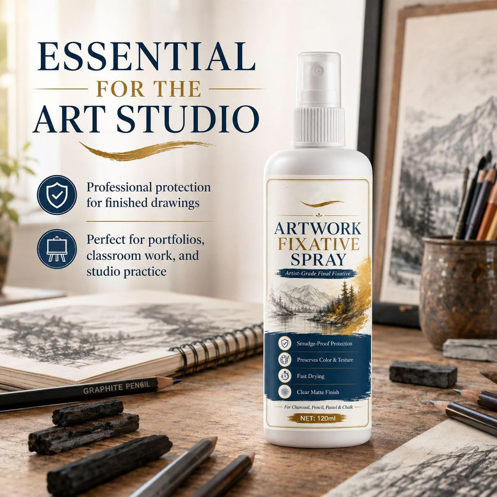 Matte Quick Dry Artwork Fixative Spray 5Pcs G43624