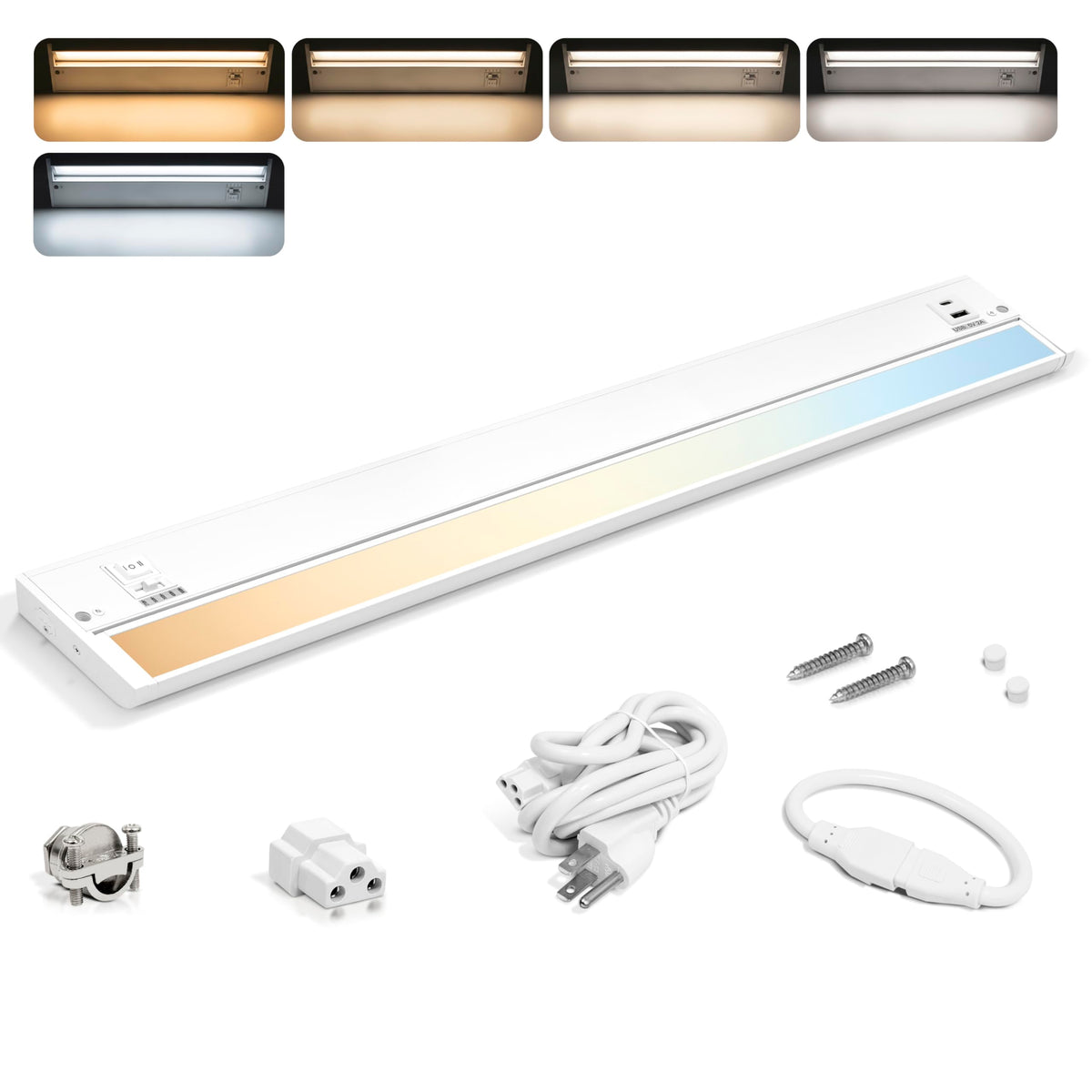LED Under Cabinet Lighting 24 Inch White J3255