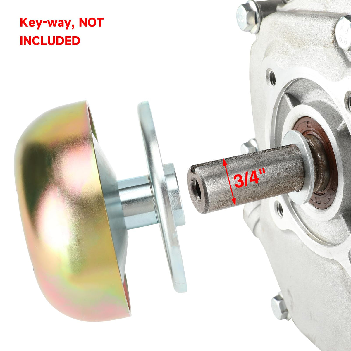 30 Series Torque Converter Driver Clutch 3/4" Bore with Drive Belt R977