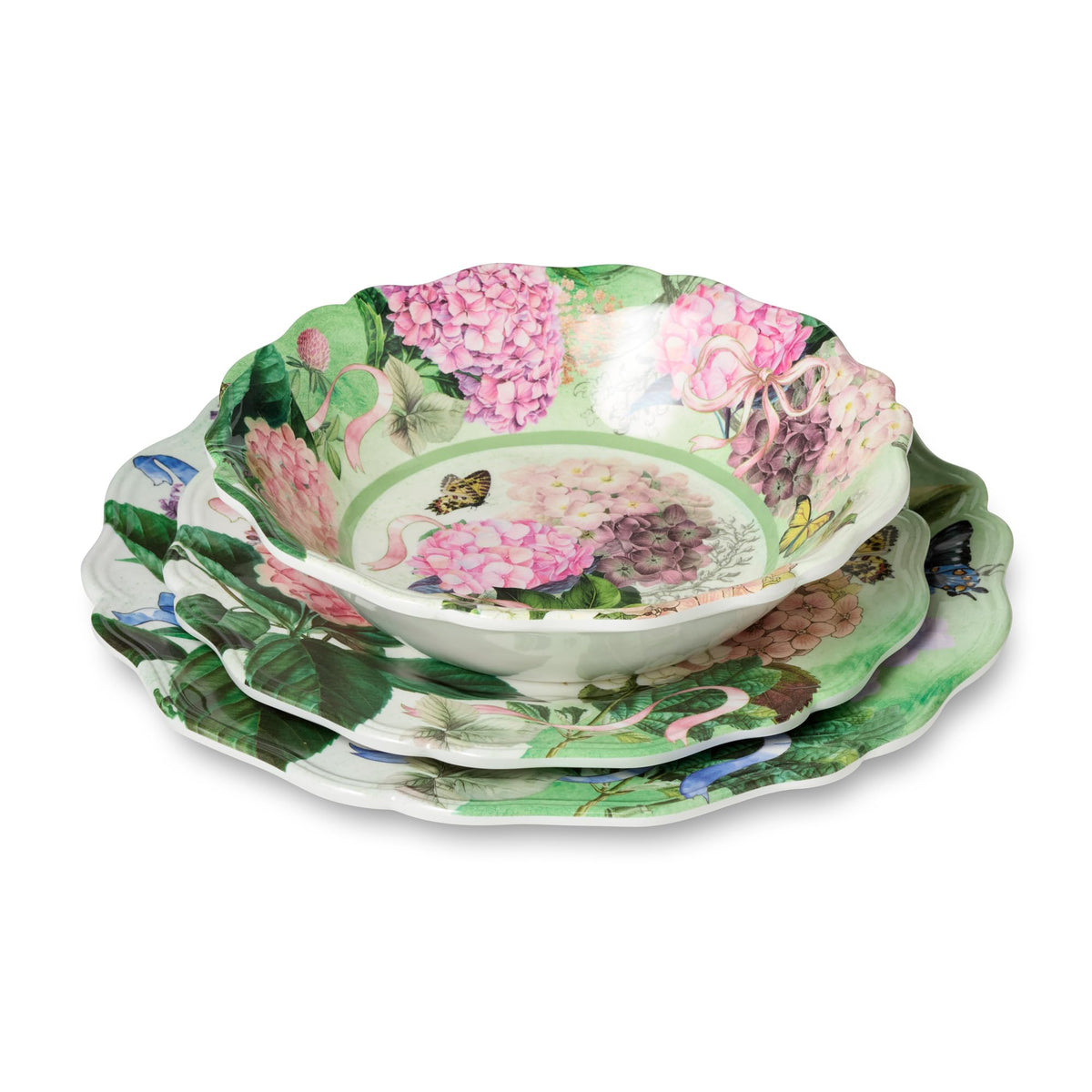 Melamine 12-Piece Dinnerware Set Service for 4 K904231