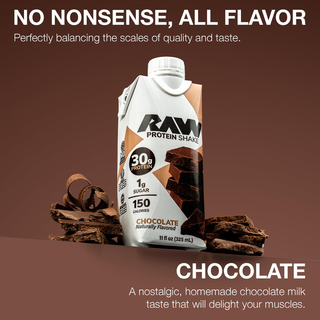 Chocolate Protein Shake 30g Whey 12 Fl Oz 12-Pack W824