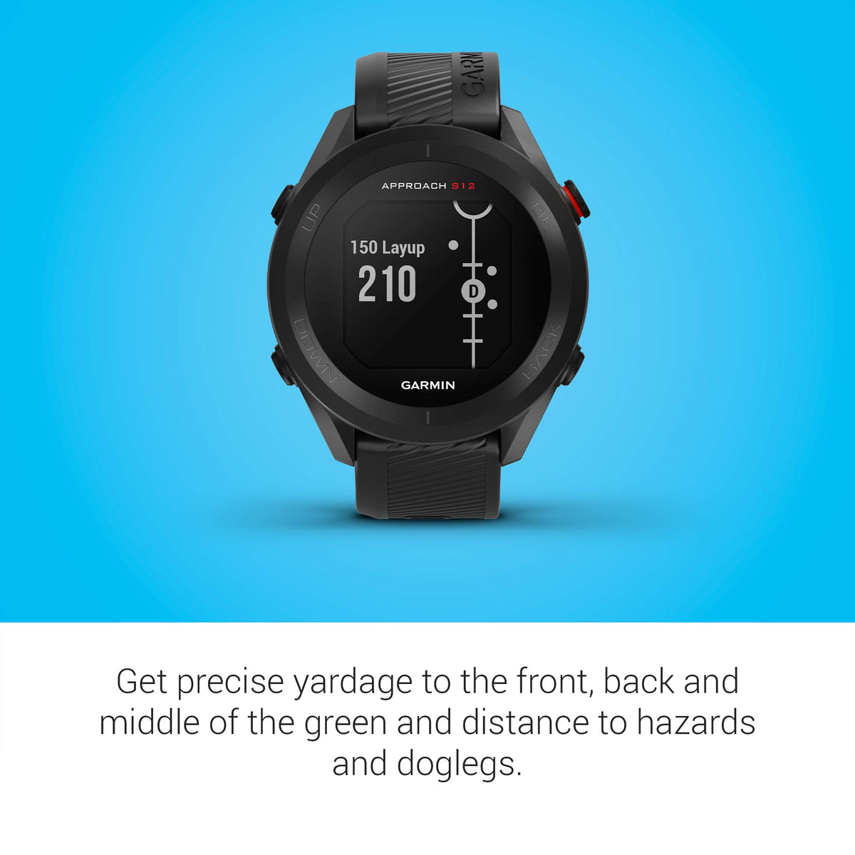 Black Golf Watch Z8865