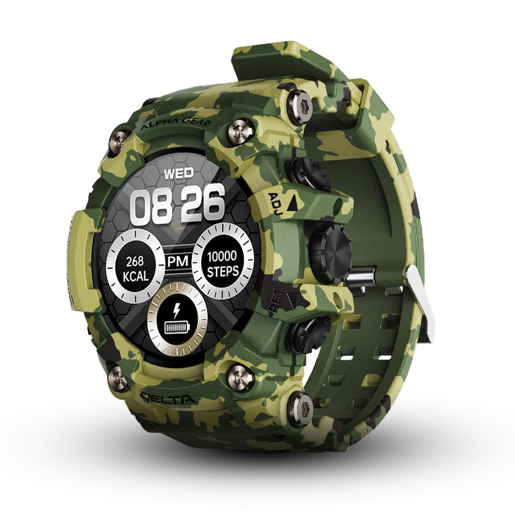 Camo Green Rugged Smartwatch Y480350