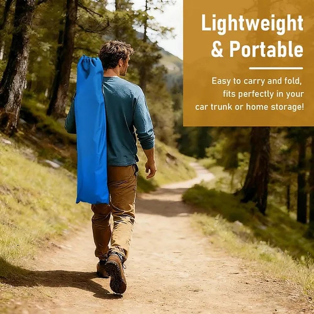 Portable Folding Camping Cot with Carrying Bag Y40244