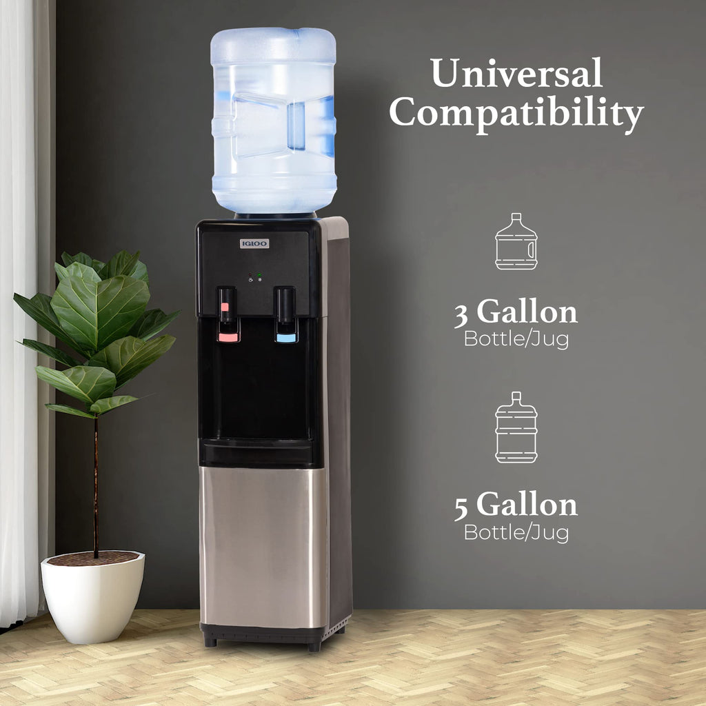 Top Loading Water Cooler with Hot Cold Settings V49125