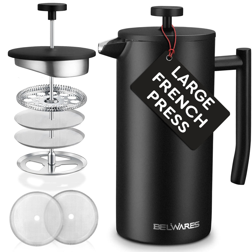 Insulated French Press Coffee Maker 50oz T27944
