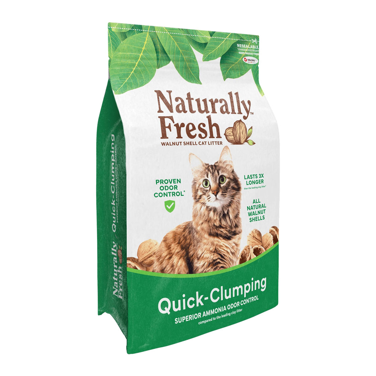 Walnut Shell Unscented Clumping Cat Litter 30 Lbs V84294