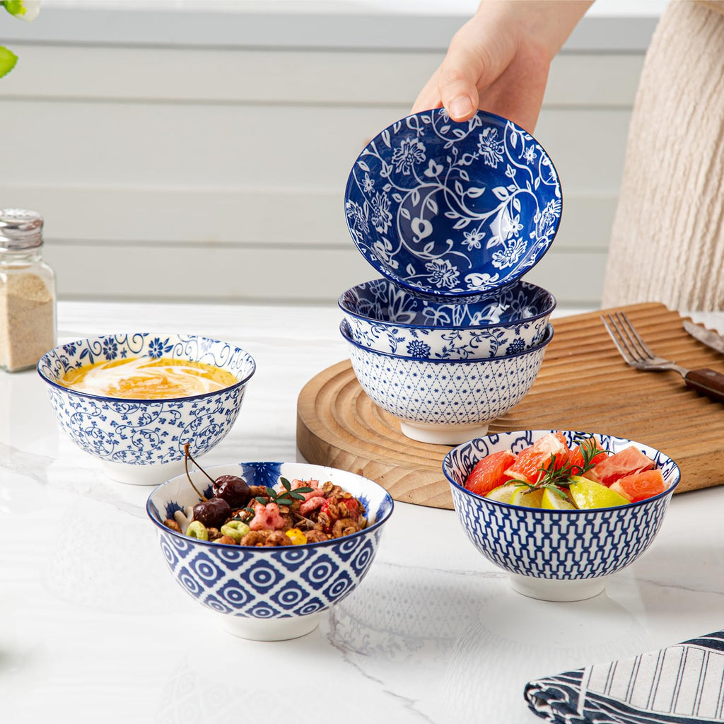 18 Pieces Ceramic Dinnerware Set Service for 6 I63936