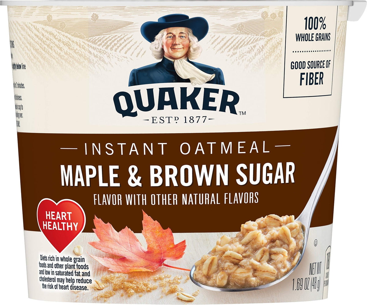 Instant Oatmeal Maple Brown Sugar 1.69 Oz Pack of 5 A866