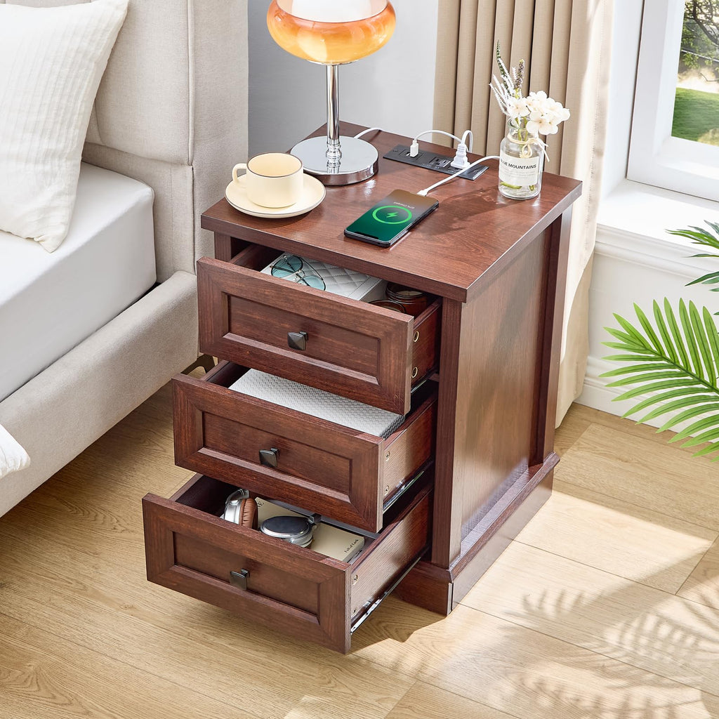 Dark Cherry Dresser B48320