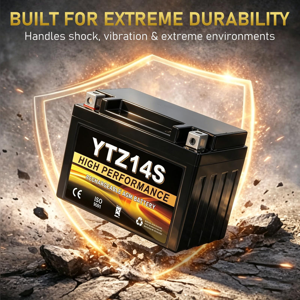 12V 11.2Ah AGM Sealed Motorcycle Battery X817