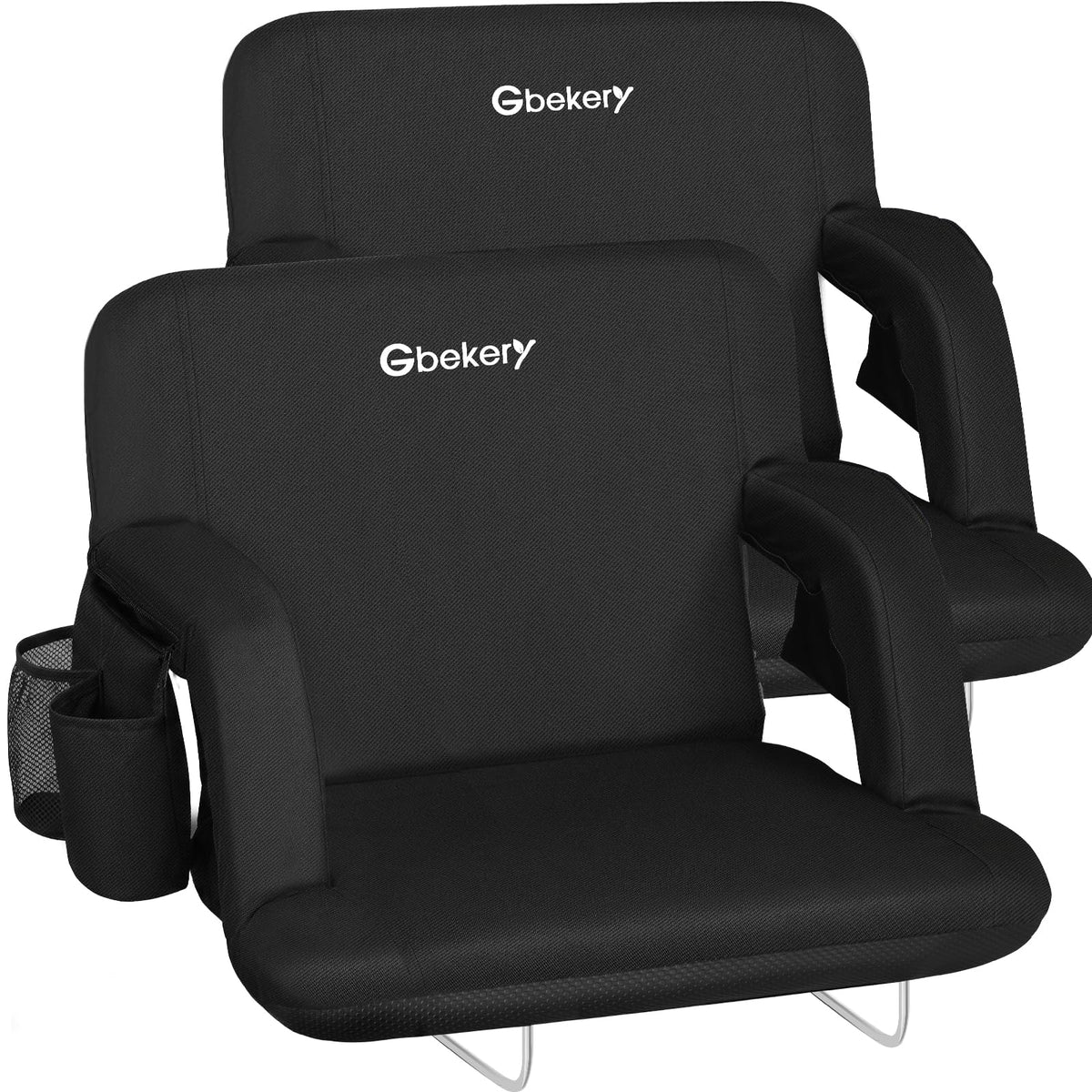 25” Extra Wide Stadium Seats with Back Support 2 Pack M4337