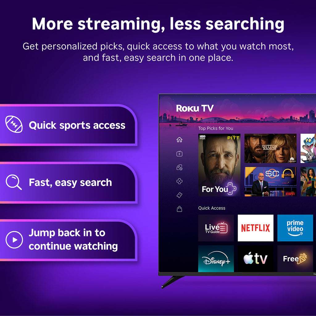 75-Inch 4K QLED Mini-LED Smart TV D1261