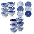 18 Pieces Ceramic Dinnerware Set Service for 6 I63936
