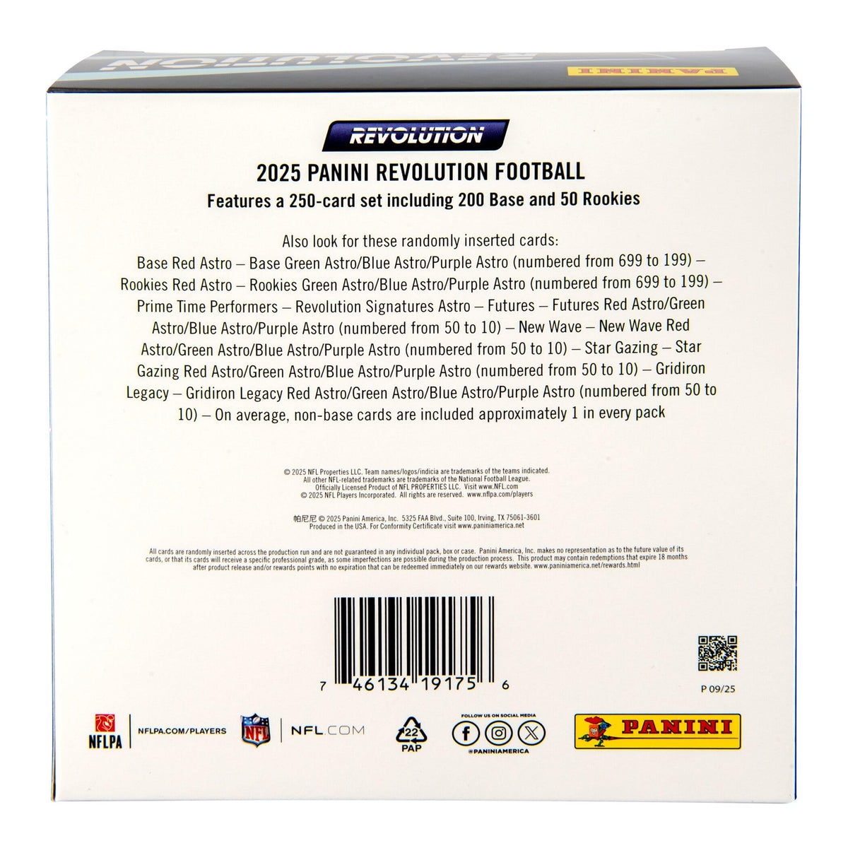 Football Trading Cards Mega Box A4438