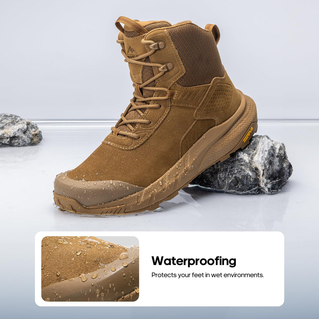 Waterproof Leather Tactical Work Boots L47023