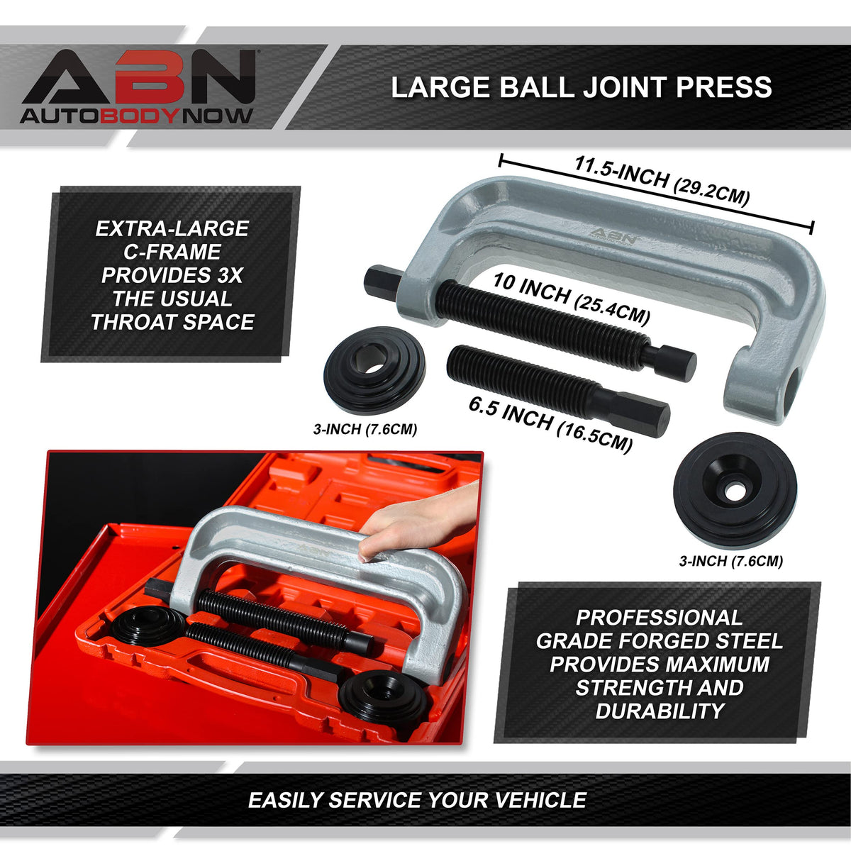 Extra Large Ball Joint Press Kit I648752