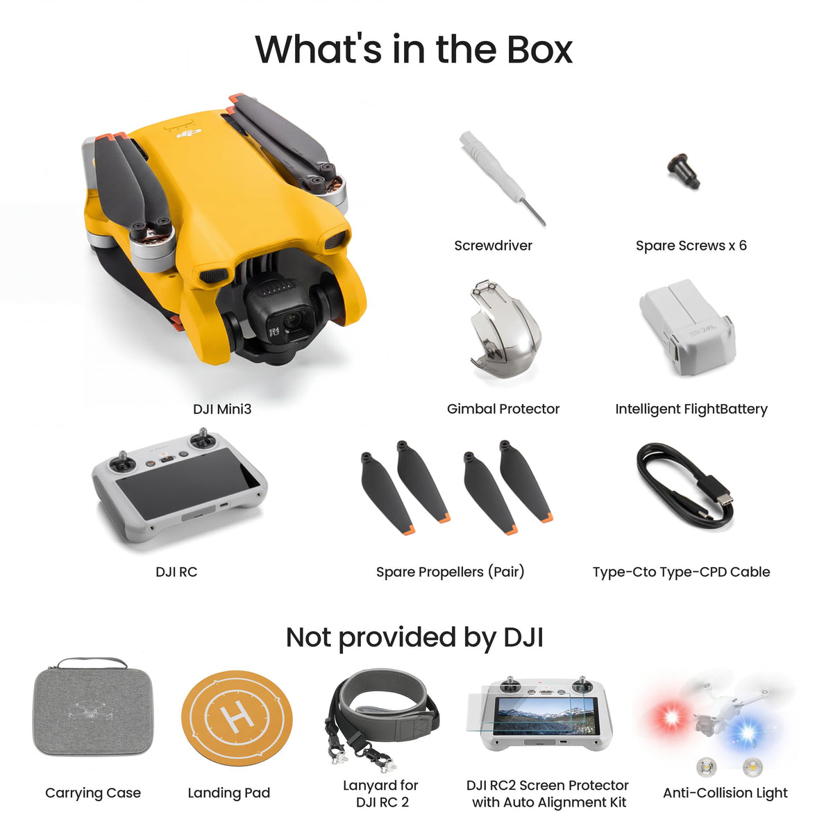 Mini Drone with 4K Video, 48MP Photo, 249 g, Obstacle Sensing X369818