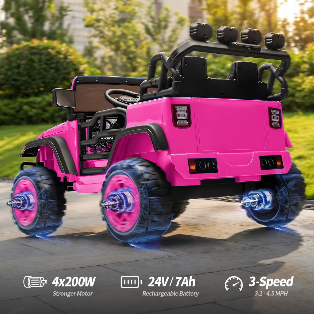 24V 2 Seater Electric Ride on Car J2517
