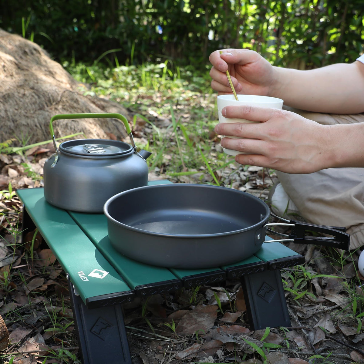 Portable Mini Folding Aluminum Beach Table S14287