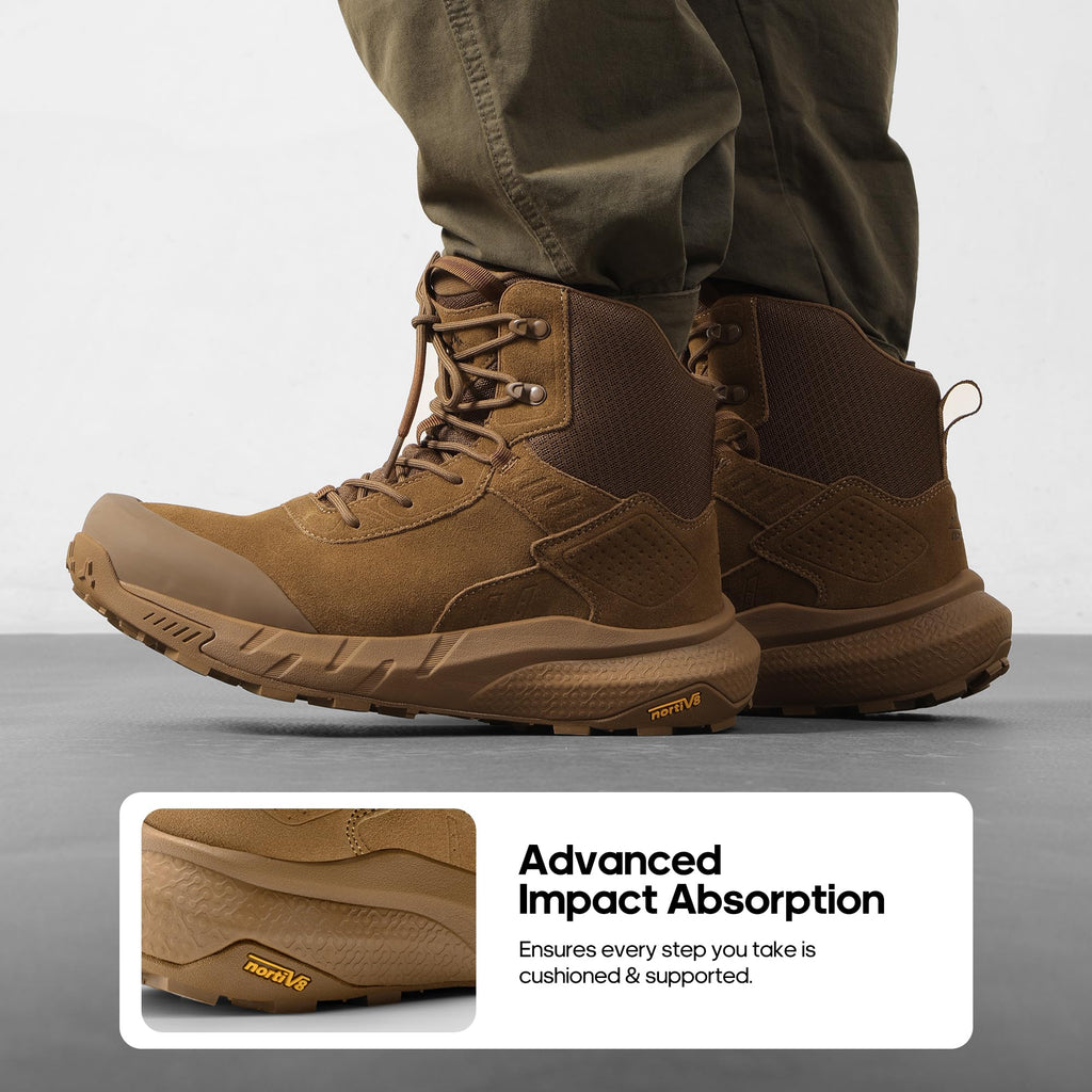 Waterproof Leather Tactical Work Boots L47023