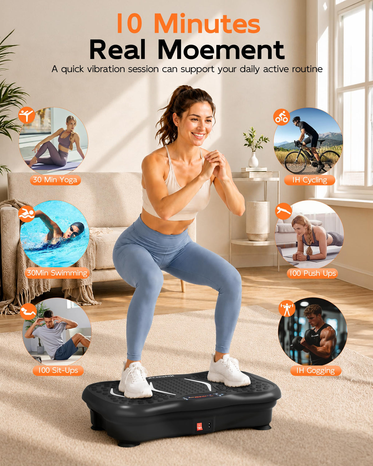 Vibration Plate Exercise Machine P25635