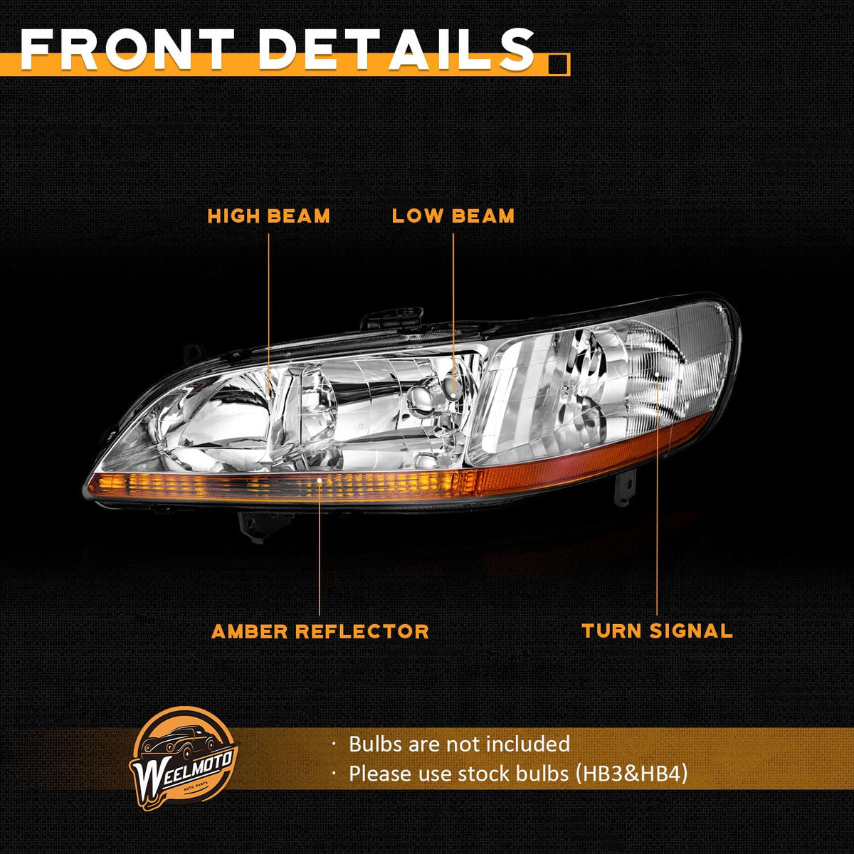 Headlight Assemblies Pair J32837
