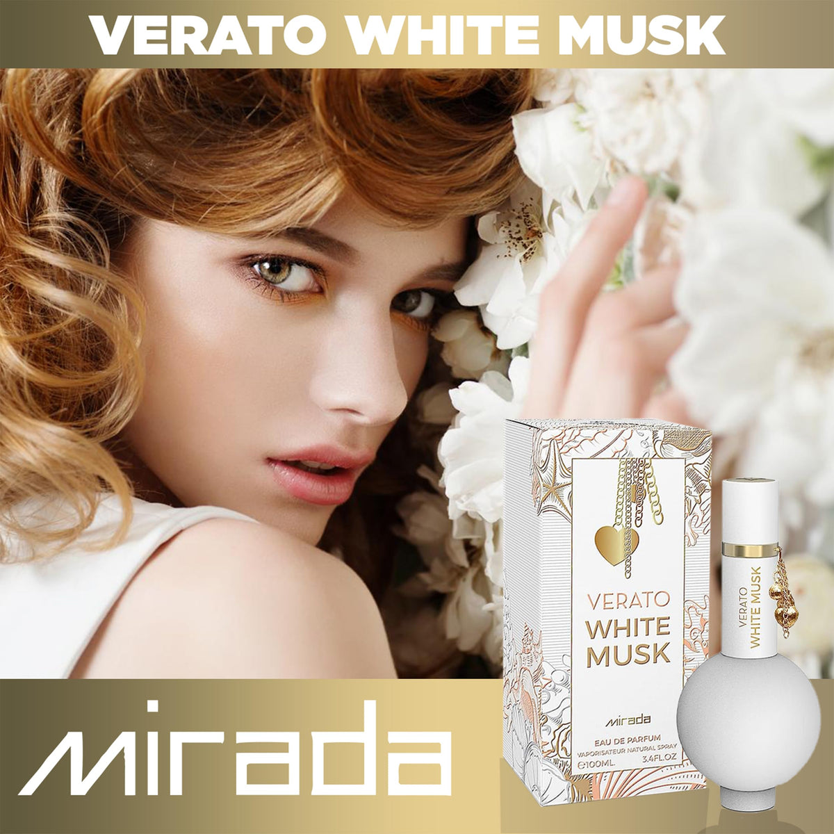 White Musk Eau de Parfum Spray 3.4 FL. Oz C486828