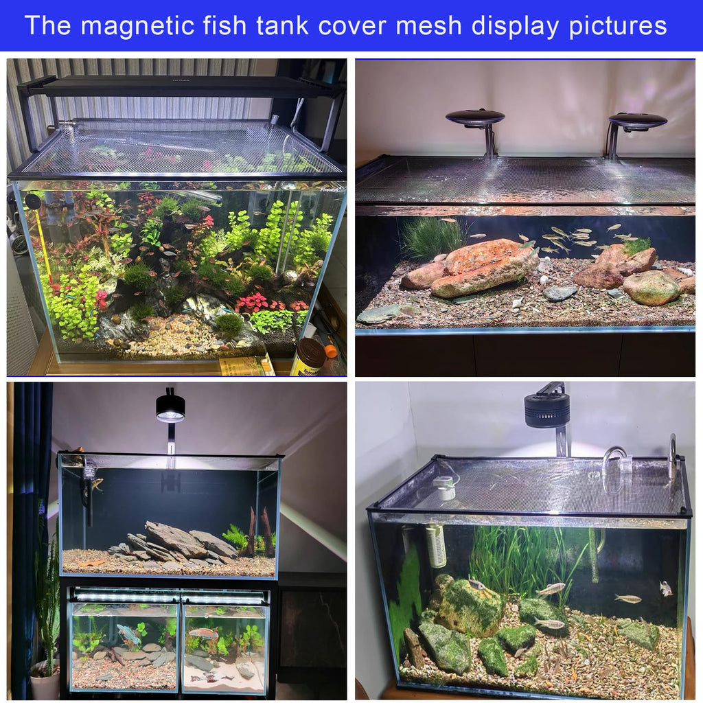 Magnetic Aquarium Anti-Jumping Net Cover Z69002
