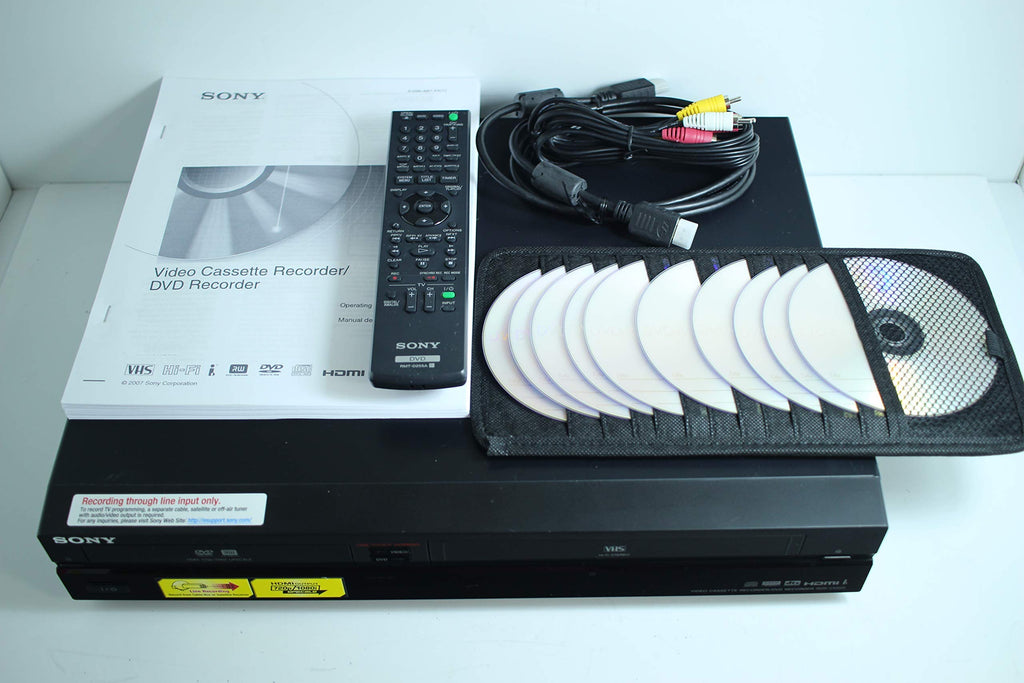 VHS to DVD Recorder VCR Combo with Remote S206