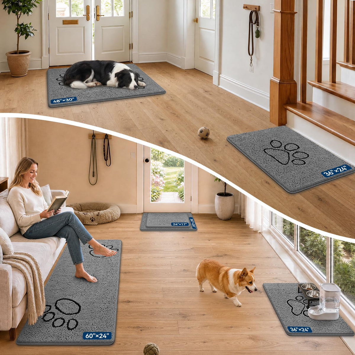 Chenille Doormats 30*20 W3316
