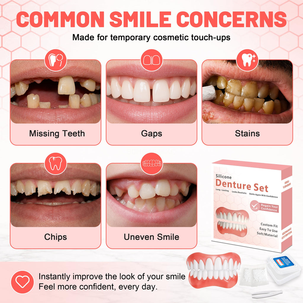 Custom Upper & Lower Dentures T106810