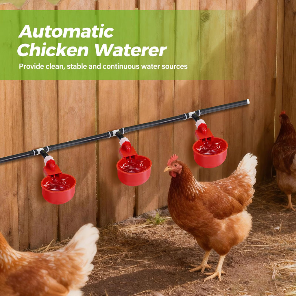 Automatic Chicken Waterer Set F121
