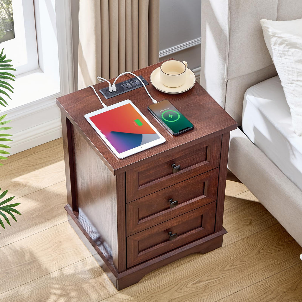 Dark Cherry Dresser B48320