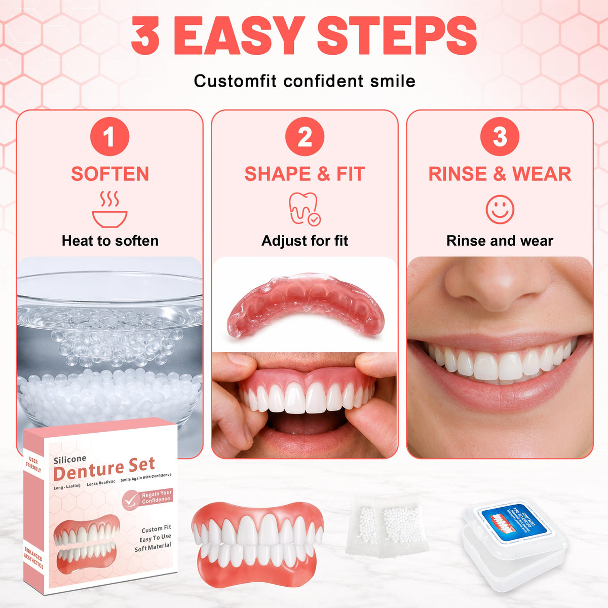 Custom Upper & Lower Dentures T106810