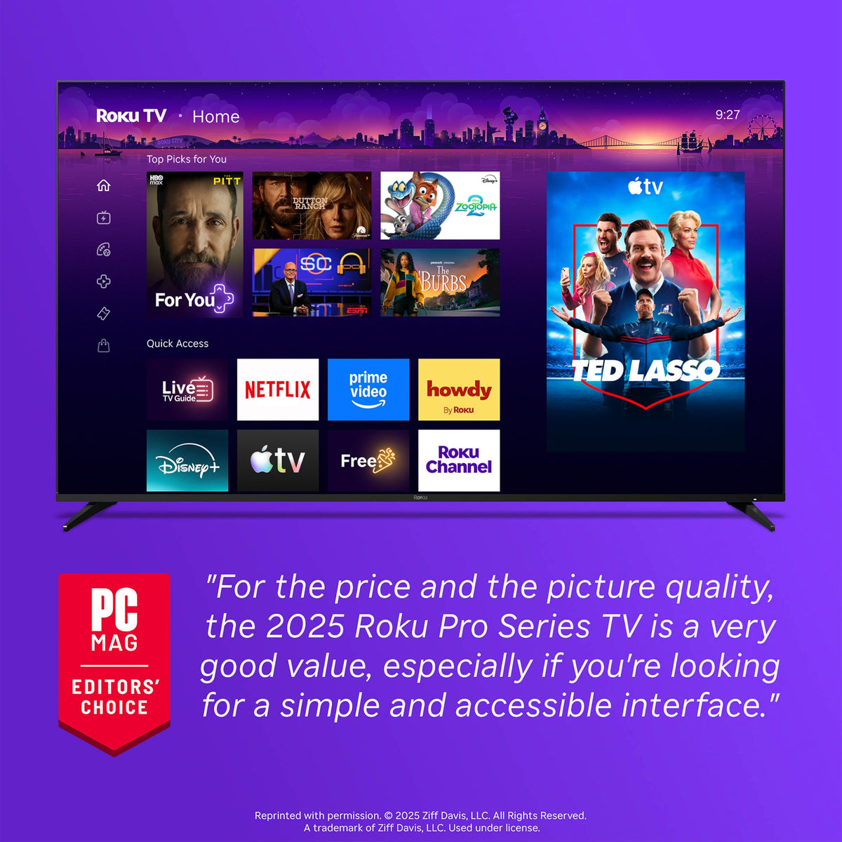 75-Inch 4K QLED Mini-LED Smart TV D1261