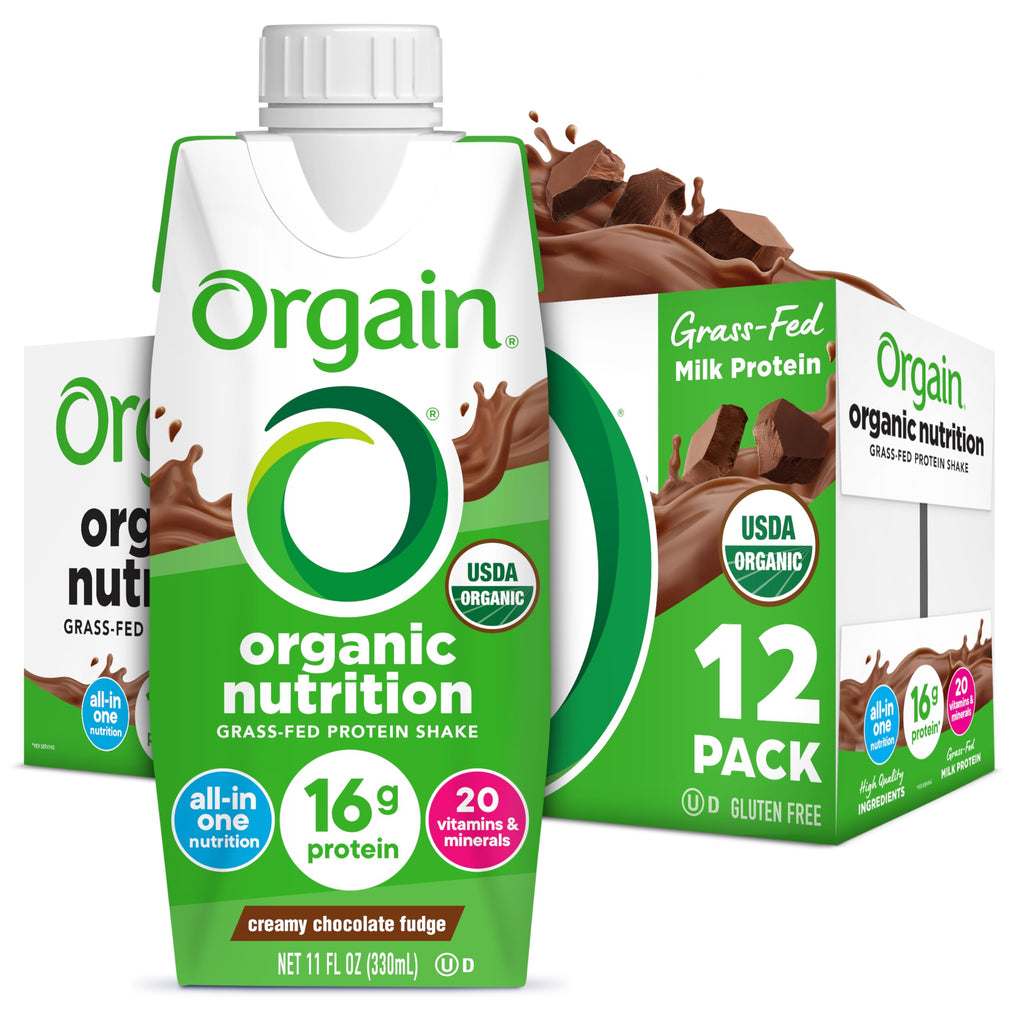 Organic Creamy Chocolate Fudge Shake 12 Pack C386418
